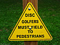 Signs on the Course
